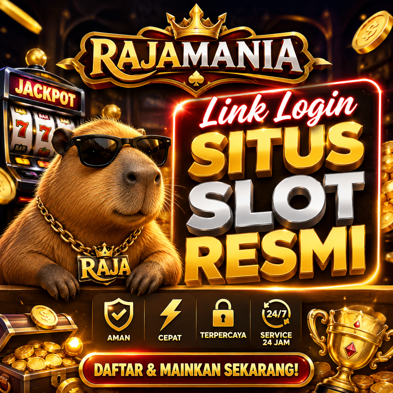 RAJAMANIA| Link Dasar Bermain Situs Slot Online Resmi Serta Bandar Togel